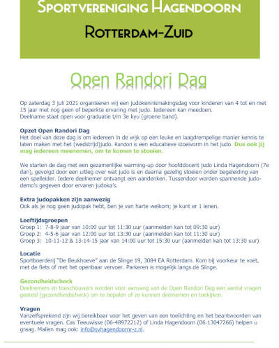 Nieuwsbrief mei 2021