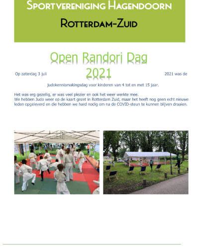 Nieuwsbrief juli 2021